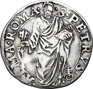 reverse: Roma. Pio IV (1559-1565), Gian Angelo de  Medici . Giulio