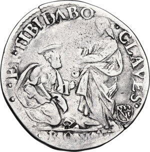 reverse: Roma. Gregorio XIII (1572-1585), Ugo Boncompagni.Testone