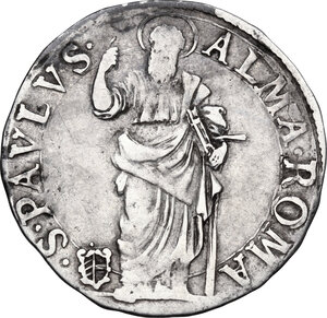 reverse: Roma. Paolo V (1605-1621), Camillo Borghese.Giulio A. VII