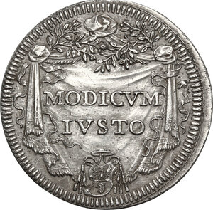 reverse: Roma. Innocenzo XI (1676-1689), Benedetto Odescalchi.Giulio A. IV