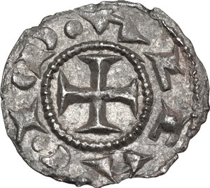 reverse: Siena. Repubblica (1180-1390). Denaro primitivo, IV serie