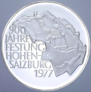 obverse: AUSTRIA 100 SHILLING 1977 AG. 24,02 GR. PROOF