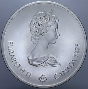 obverse: CANADA 10 DOLLARI 1976 AG. 48,6 GR. FDC 