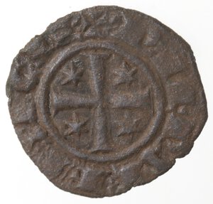 obverse: Brindisi. Federico II. 1197-1250. Denaro F tra stelle. Mi