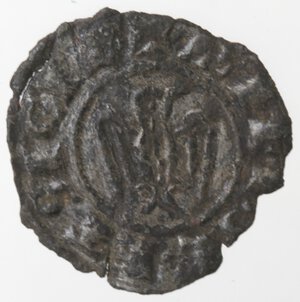 reverse: Messina. Federico II. 1197-1250. Denaro testa nuda a destra. Mi. 