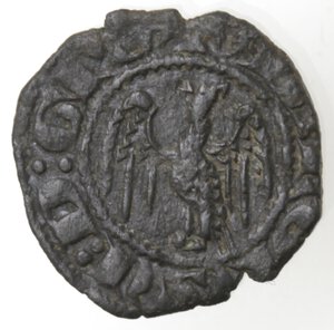 reverse: Messina. Alfonso. 1416-1458. Denaro. Mi. 