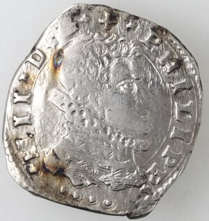 obverse: Messina. Filippo III. 1598-1621. 4 tarì 1617. Ag.