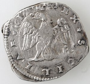 reverse: Messina. Filippo III. 1598-1621. 4 tarì 1617. Ag.