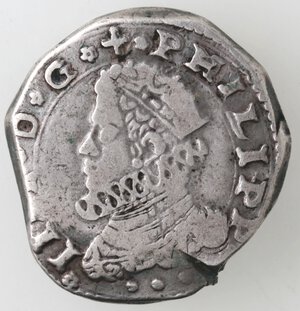 obverse: Messina. Filippo IV. 1621-1665. 3 tarì 1626. Ag. 