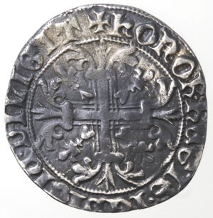 reverse: Napoli. Roberto d Angiò. 1309-1343. Gigliato. Ag. 