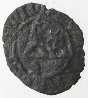 reverse: Napoli. Giovanna II. 1414-1435. Denaro. Mi. 