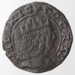 obverse: Napoli. Federico III d’Aragona. 1496-1501. Sestino. Ae. 