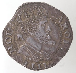 obverse: Napoli. Carlo V. 1516-1554. Carlino. Ag. 
