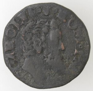 obverse: Napoli. Carlo V. 1516-1554. Da 2 cavalli con corona. Ae. 