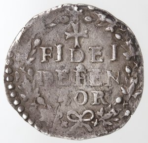 reverse: Napoli. Filippo II. 1554-1556. Carlino. IAF. Ag. 