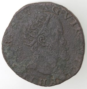 obverse: Napoli. Filippo II. 1556-1598. Tornese 1573. Ae. 