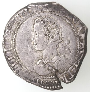 obverse: Napoli. Filippo III. 1598-1621. Mezzo Ducato 1609. Ag. 