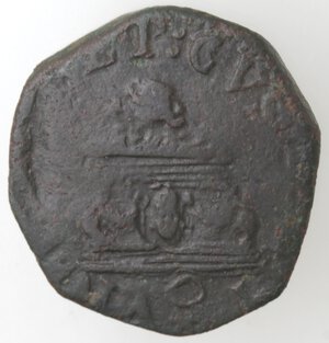 obverse: Napoli. Filippo III. 1598-1621. Tornese 1620. Ae. 