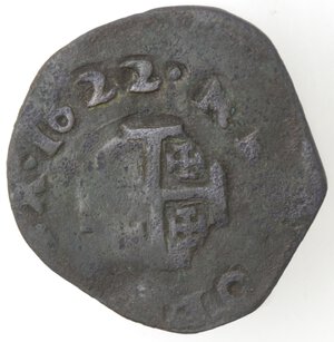 reverse: Napoli. Filippo IV. 1621-1665. Grano 1622. Ae. 