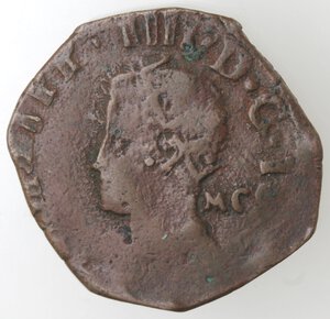 obverse: Napoli. Filippo IV. 1621-1665. Grano 1622. Ae.