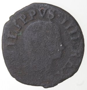 obverse: Napoli. Filippo IV. 1621-1665. 3 Cavalli 1625. Ae. 