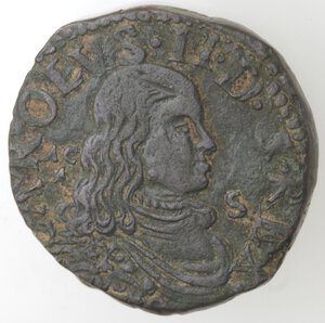 obverse: Napoli. Carlo II. 1674-1700. Grano. Ae. 