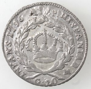 reverse: Napoli. Ferdinando IV. 1759-1799. Tari  1796. Ag. 