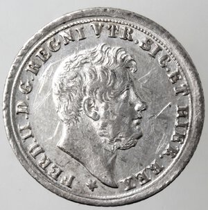 obverse: Napoli. Ferdinando II. 1830-1859. 5 Grana 1848. Ag.