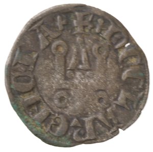 reverse: Oriente Latino. Chiarenza. Filippo di Savoia. 1301-1307. Denaro Tornese. Mi. 