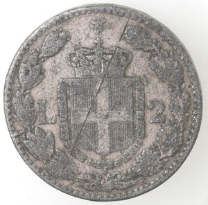 reverse: Umberto I. 1878-1900. 2 Lire 1883. MB. 