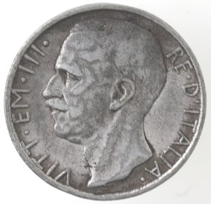 obverse: Vittorio Emanuele III. 1900-1943. 10 Lire 1927 Biga. MB?. 