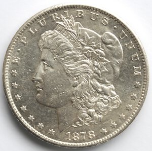 obverse: USA. Dollaro Morgan 1878 S. Ag. 