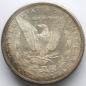 reverse: USA. Dollaro Morgan 1881 S. Ag. 