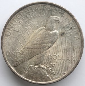 reverse: USA. Dollaro Peace 1922 Philadelphia. Ag. 