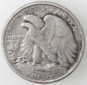 obverse: USA. Mezzo Dollaro 1943. Ag. 