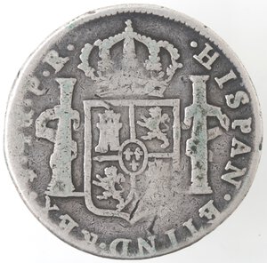 reverse: Bolivia. Potosì. Carlo III. 1759-1788. 4 Reales 1782 PR. Ag. 