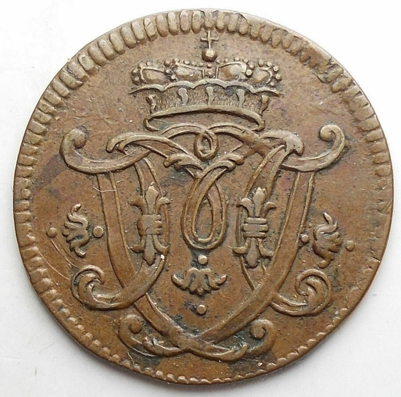 reverse: Germany Koln 1/4 Stuber 1767