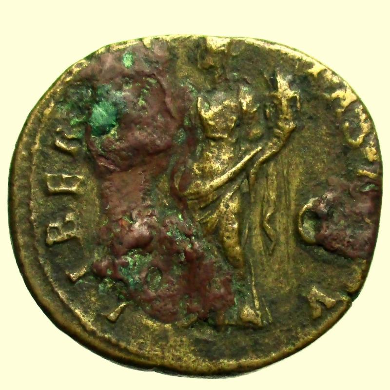 reverse: Impero Romano. Antonino Pio. 138-161 d.C. Sesterzio.