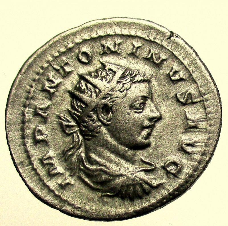 obverse: Impero Romano Eliogabalo. 218-222 d.C. Antoniniano.