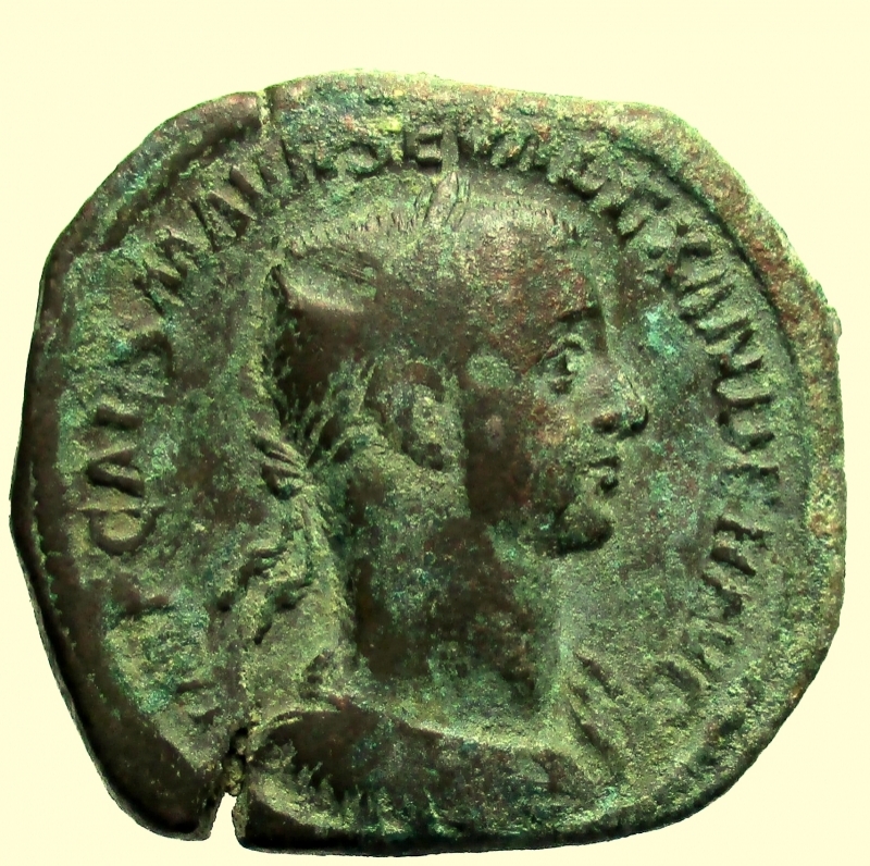 obverse: Impero Romano. Alessandro Severo. 222-235 d.C. Sesterzio
