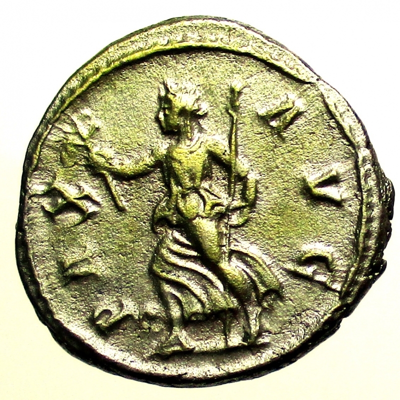 reverse: Impero Romano. Alessandro Severo. 222-235 d.C. Denario 