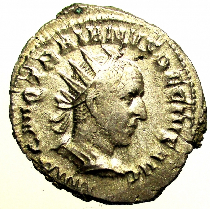 obverse: Impero Romano. Traiano Decio. 249-251 d.C. Antoniniano.