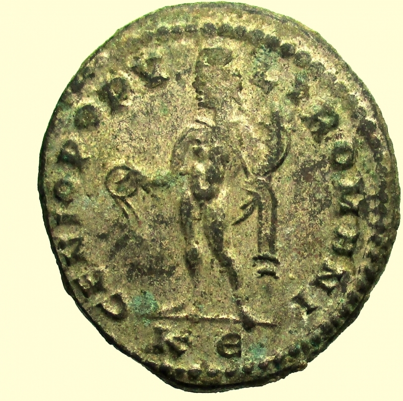 reverse: Impero Romano. Massimiano Erculeo. 285-310 d.C. Follis