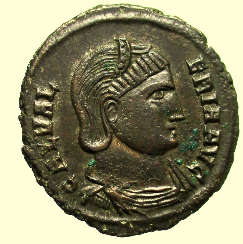 obverse: Impero Romano. Galeria Valeria. 308-310 d.C. Follis. 