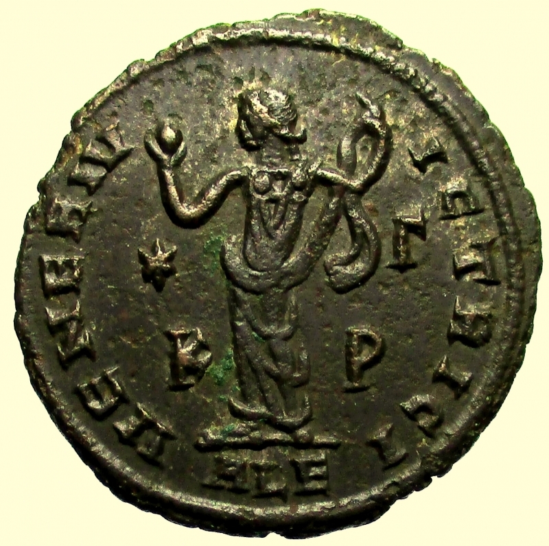 reverse: Impero Romano. Galeria Valeria. 308-310 d.C. Follis. 