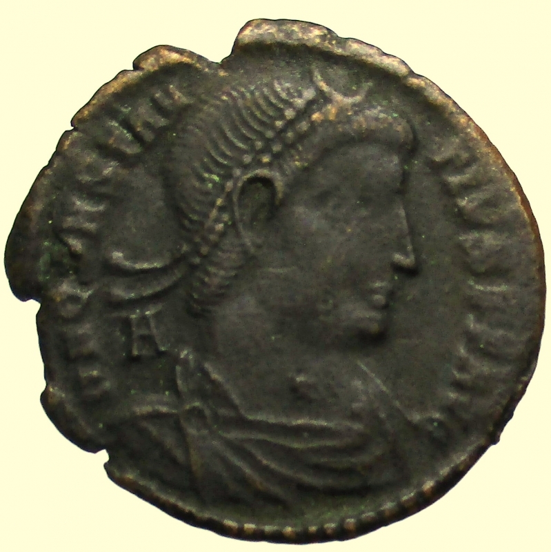 obverse:  Impero Romano. Costanzo II. 337-361 d.C. Maiorina. 