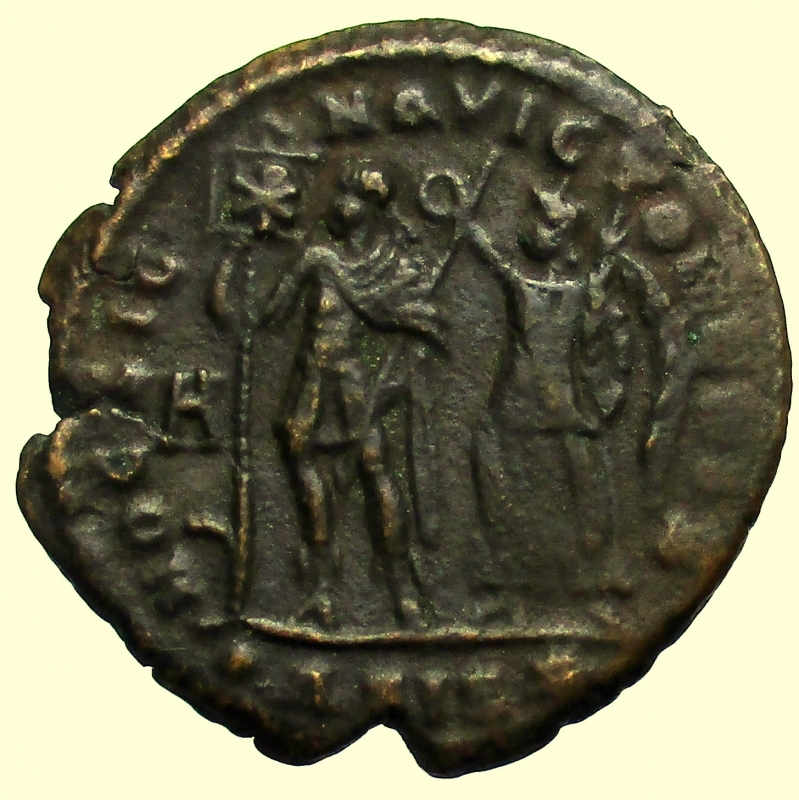 reverse:  Impero Romano. Costanzo II. 337-361 d.C. Maiorina. 