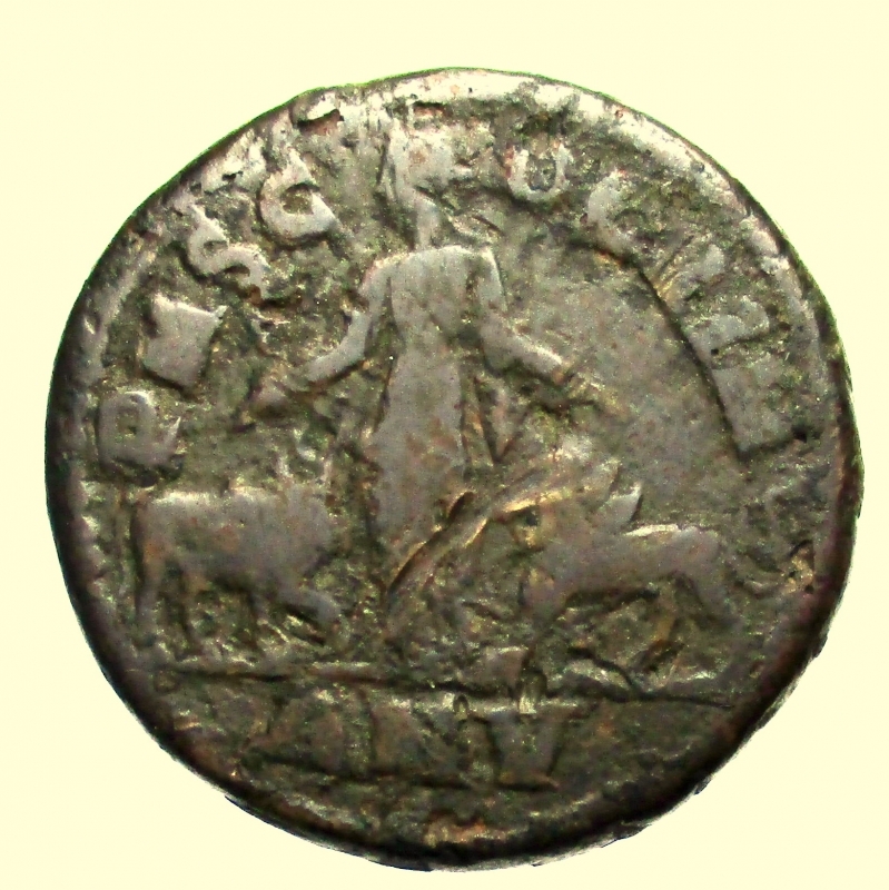reverse: Provincia Romana. Filippo I. Moesia Superiore. Viminacium. 244-249 d.C.