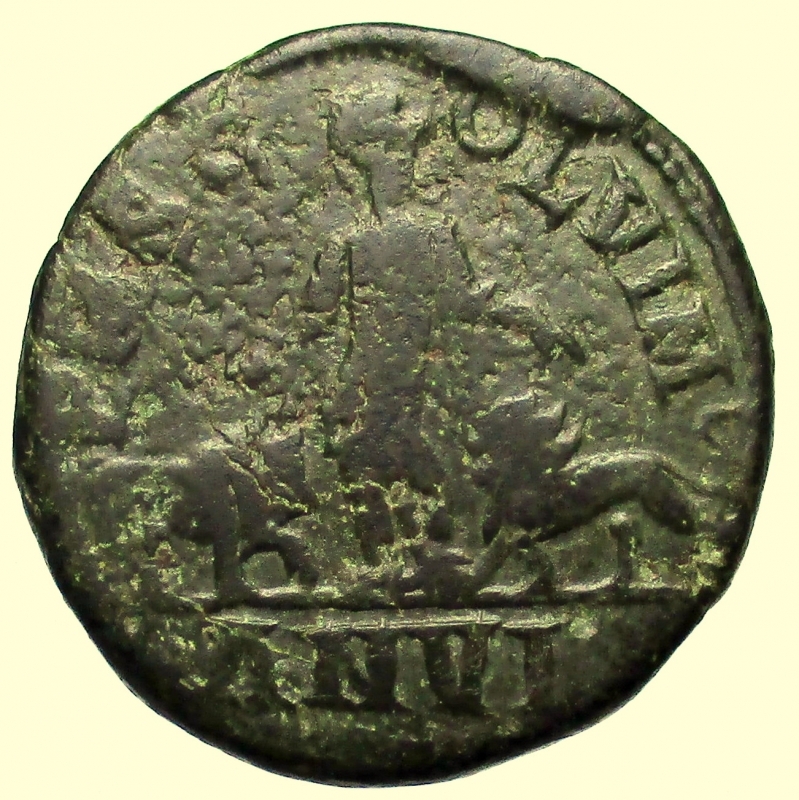 reverse: Provincia Romana. Filippo I. Moesia Superiore. Viminacium. 244-249 d.C.
