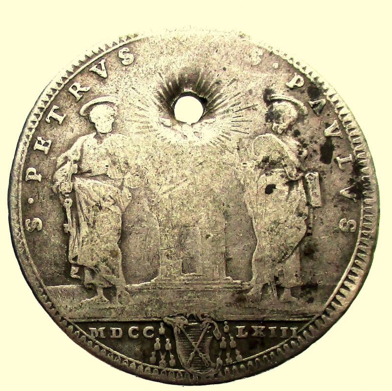 reverse: Zecche Italiane. Roma. Clemente XIII (Carlo della Torre di Rezzonico), 1758-1769